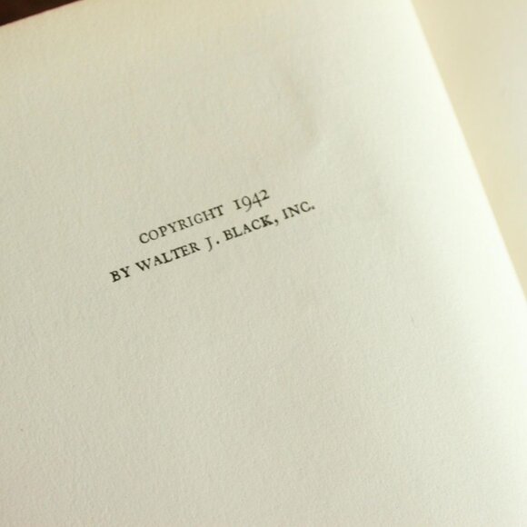 Vintage 1940s Book, "The Praise of Folly", Desiderius Erasmus, Walter Black 1942 - Picture 7 of 10